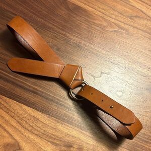 Banana Republic Leopard Calf Hair Skinny Belt Set 2 Genuine Leather XS Neutral Banana Republic | Accessories | Banana Republic Narrow  main image 3